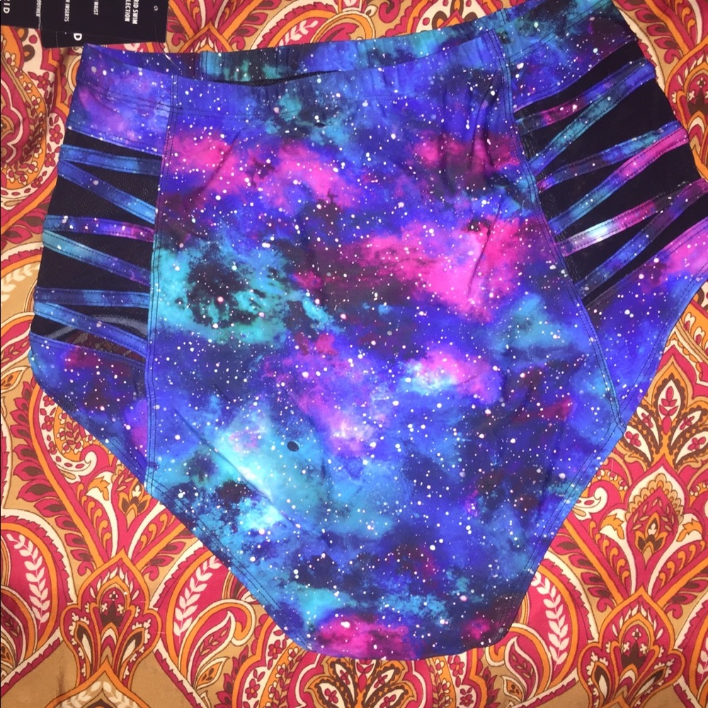 Brand new galaxy swimsuit bottom